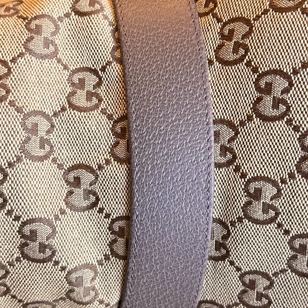 Gucci Tan and Brown Monogram Hat - Picture 11 of 15